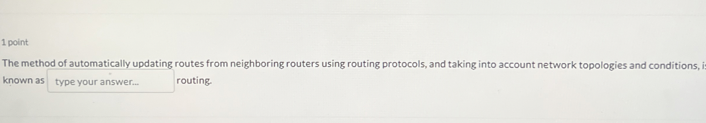 1 point The method of automatically updating