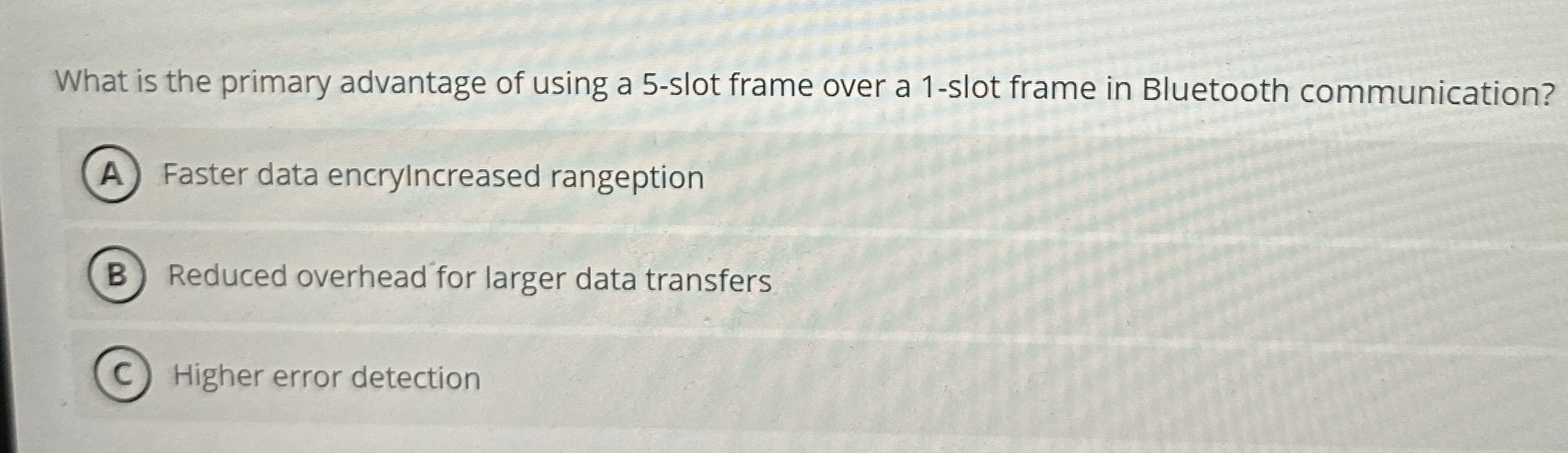 What is the primary advantage of using a 5 - slot