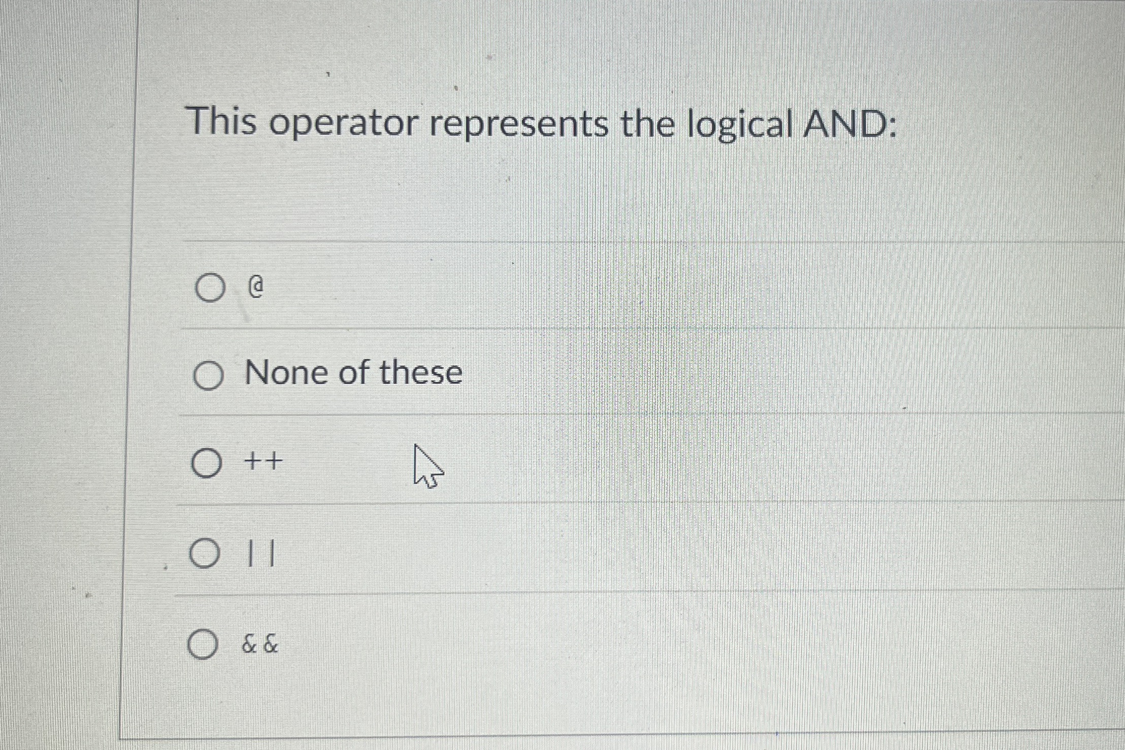 This operator takes an operand and reverses its