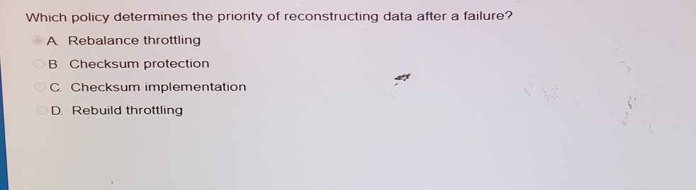 Which policy determines the priority of