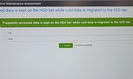 tive Maintenance Assessment ed data is kept on