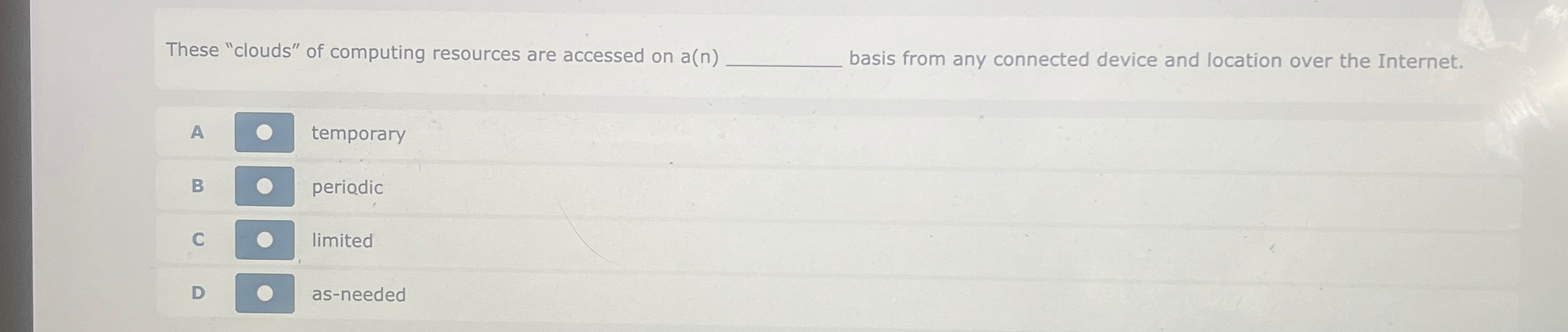These "clouds" of computing resources are
