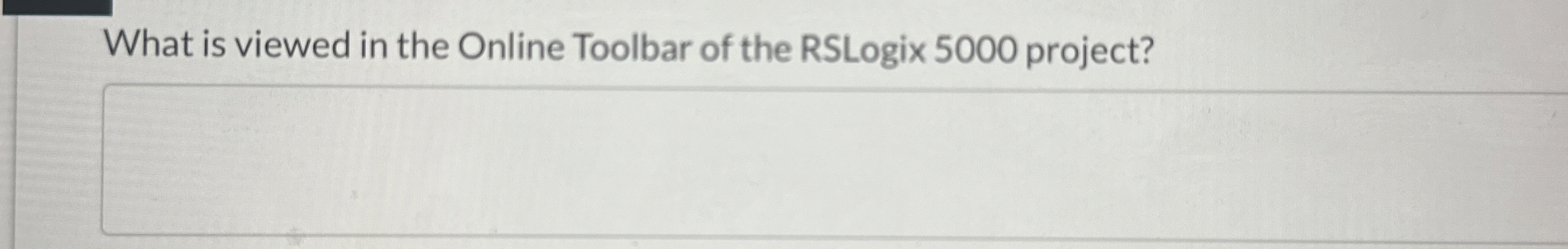 What is viewed in the Online Toolbar of the