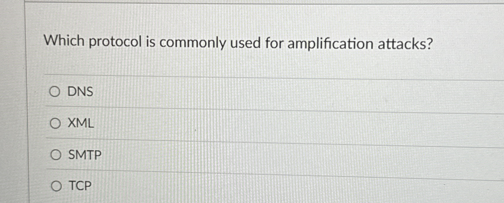 Which protocol is commonly used for amplification