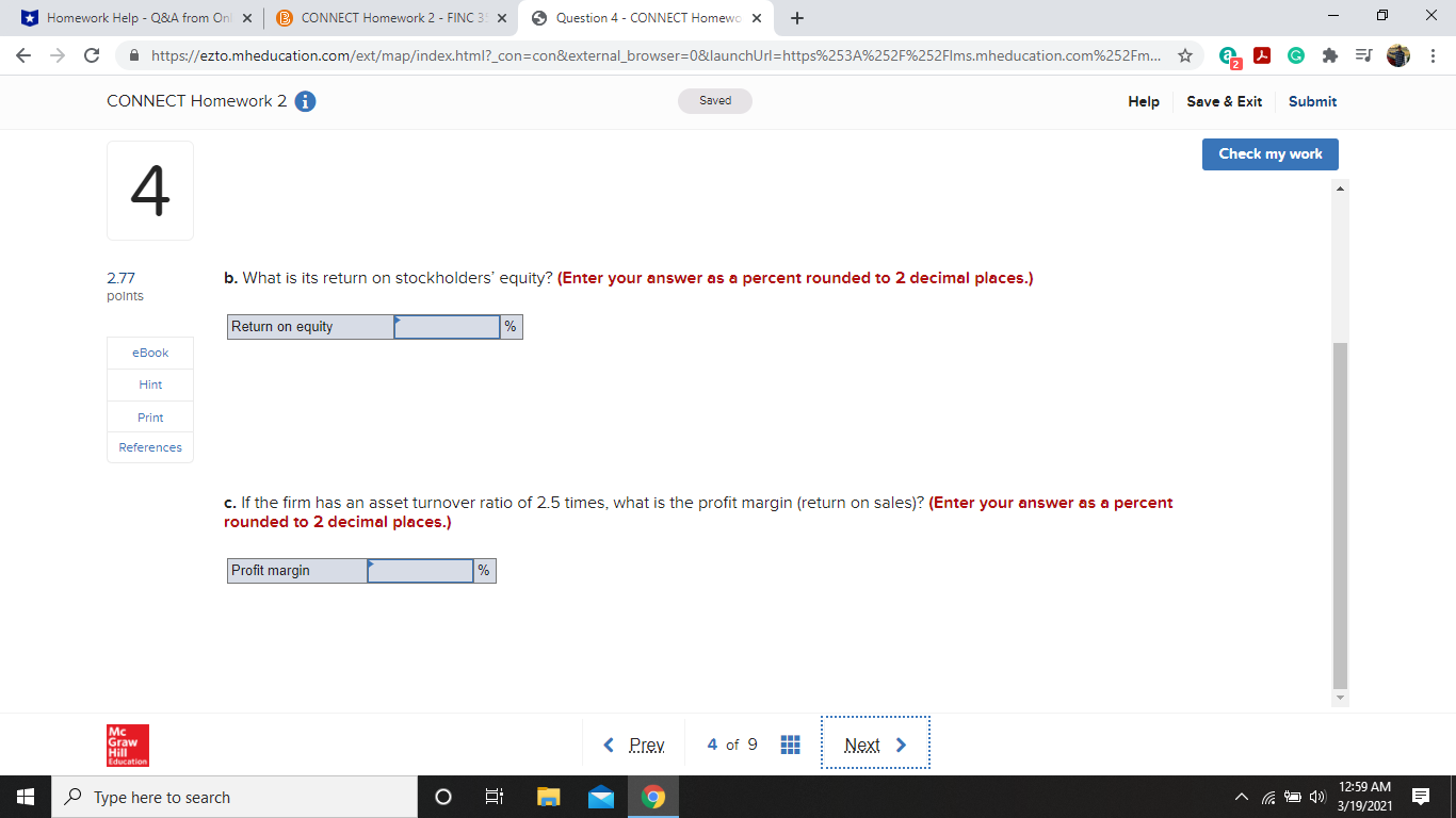 *Homework Help - Q&A from Onl x @ CONNECT