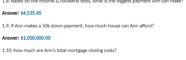 1,o: based on the income & collateral tests, what