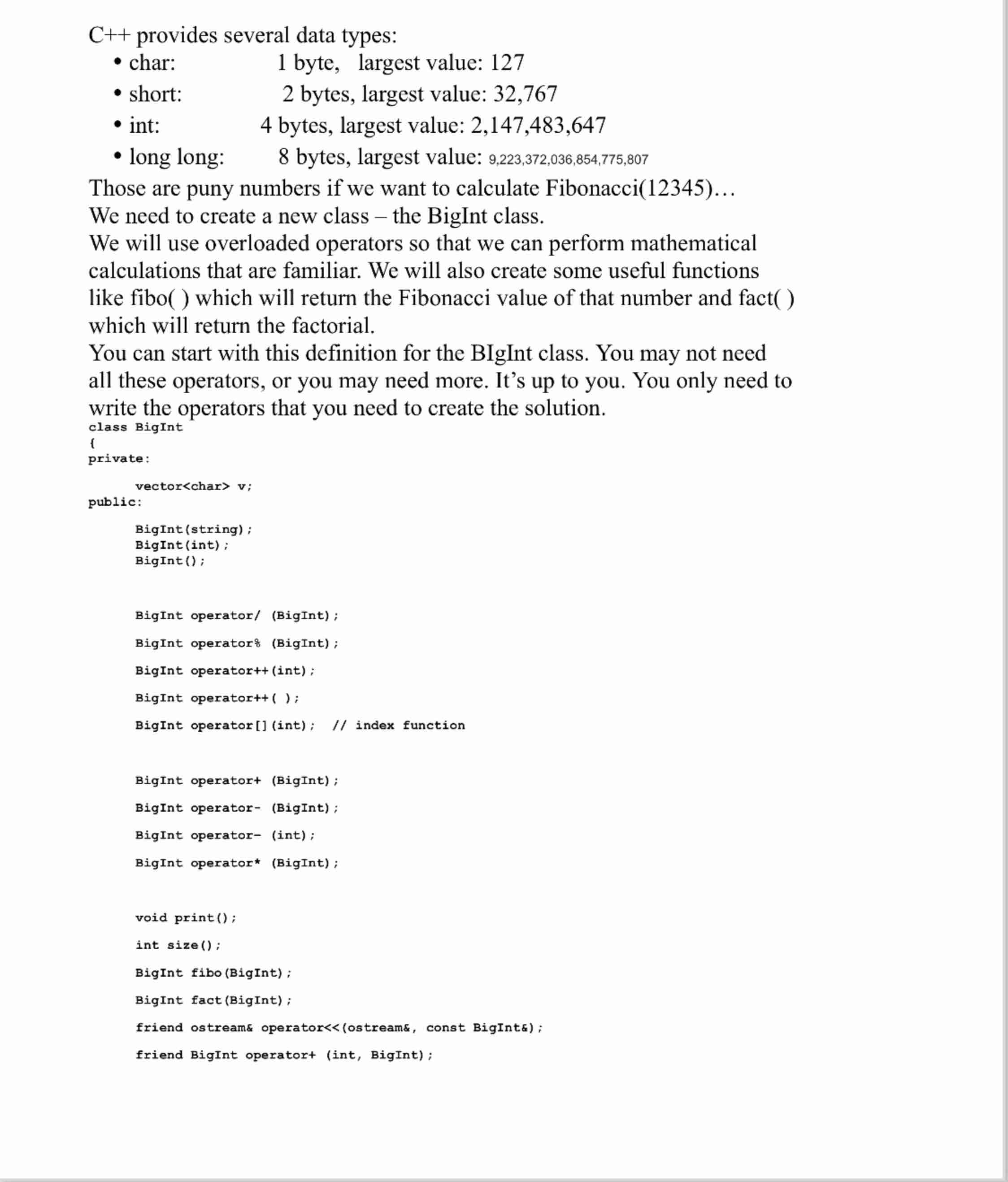 What to submit: One program file called