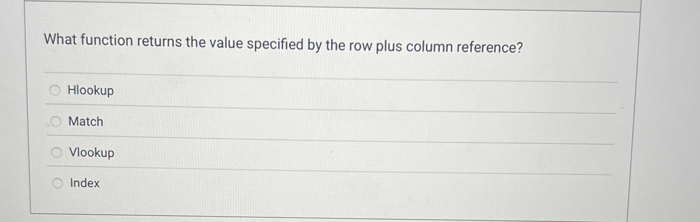 What function returns the value specified by the