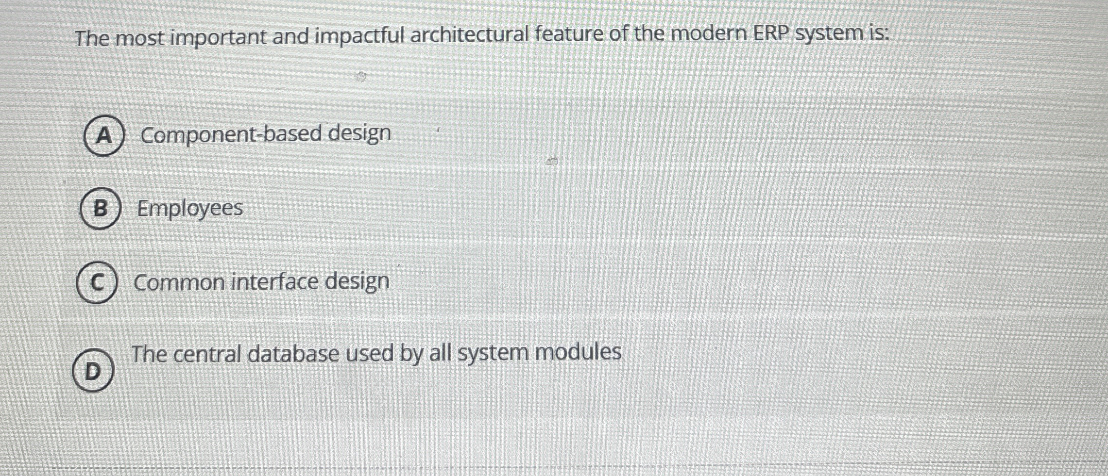 The most important and impactful architectural