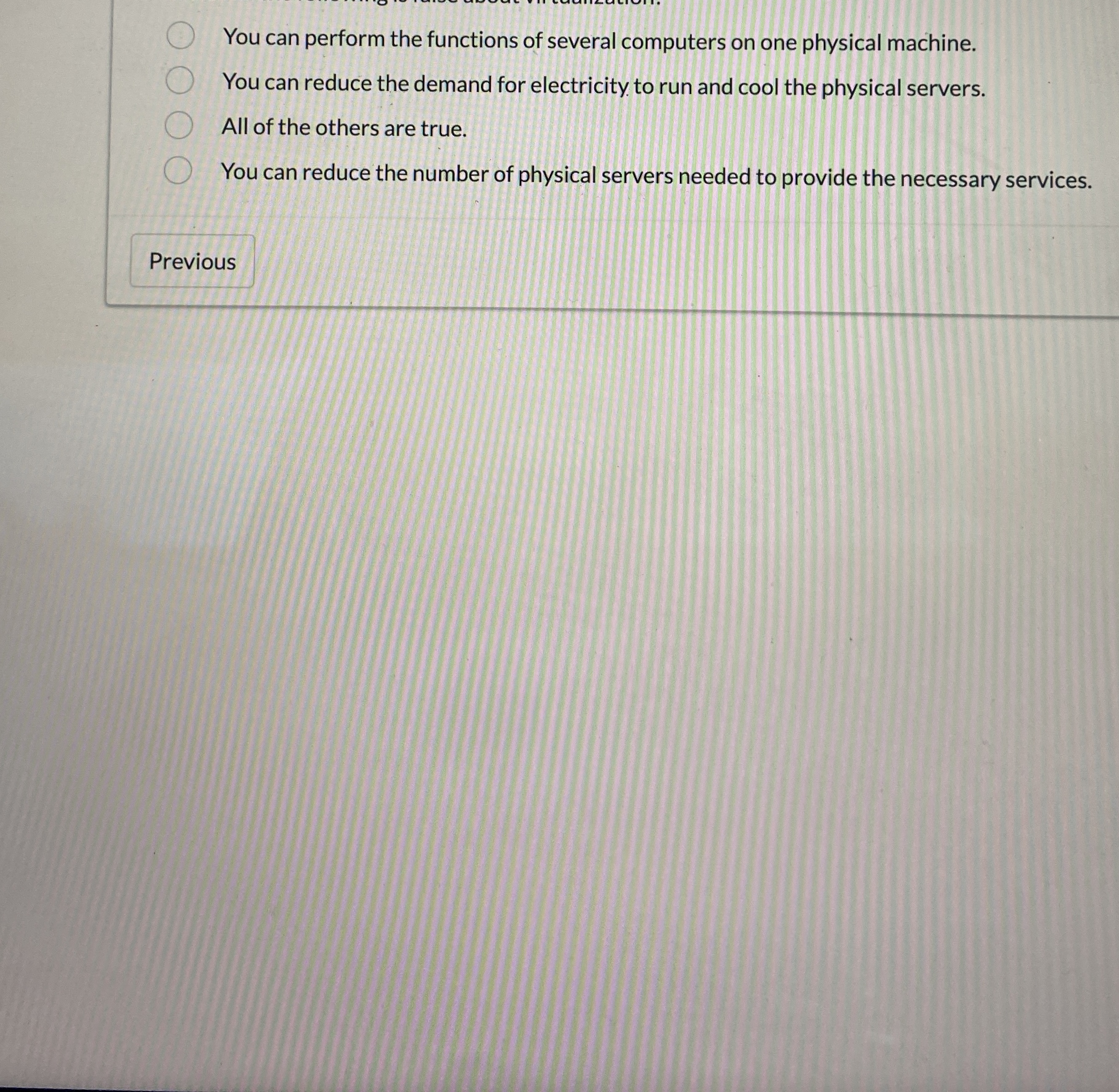 You can perform the functions of several