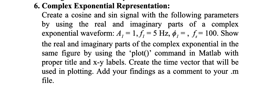 6 . use matlab