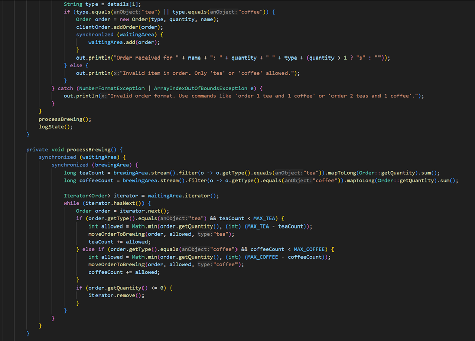 Based on the results below the code i have now,