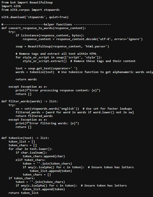 Now that you have been provided the HTML files to