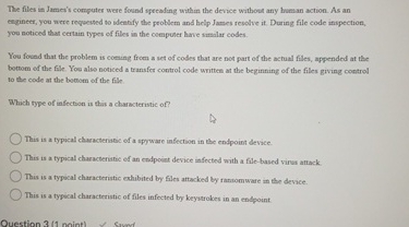 The files in Jamer's computer were found