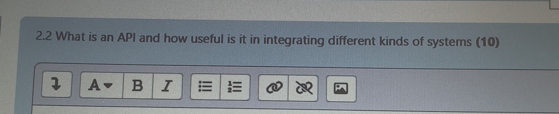 2 . 2 What is an API and how useful is it in