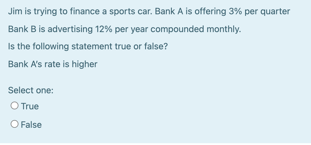 Please solve true or false as quick as possible!