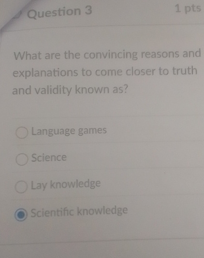 What are the convincing reasons and explanations