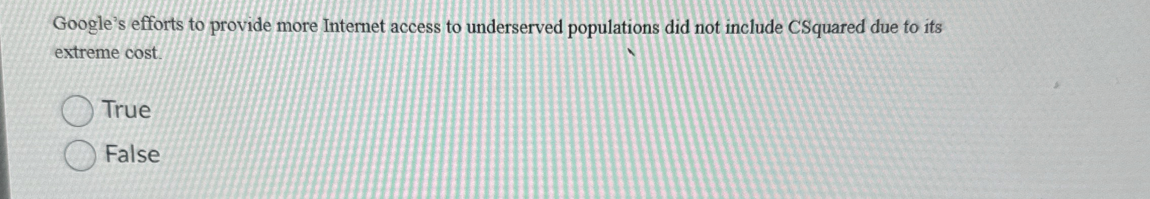 Google's efforts to provide more Internet access