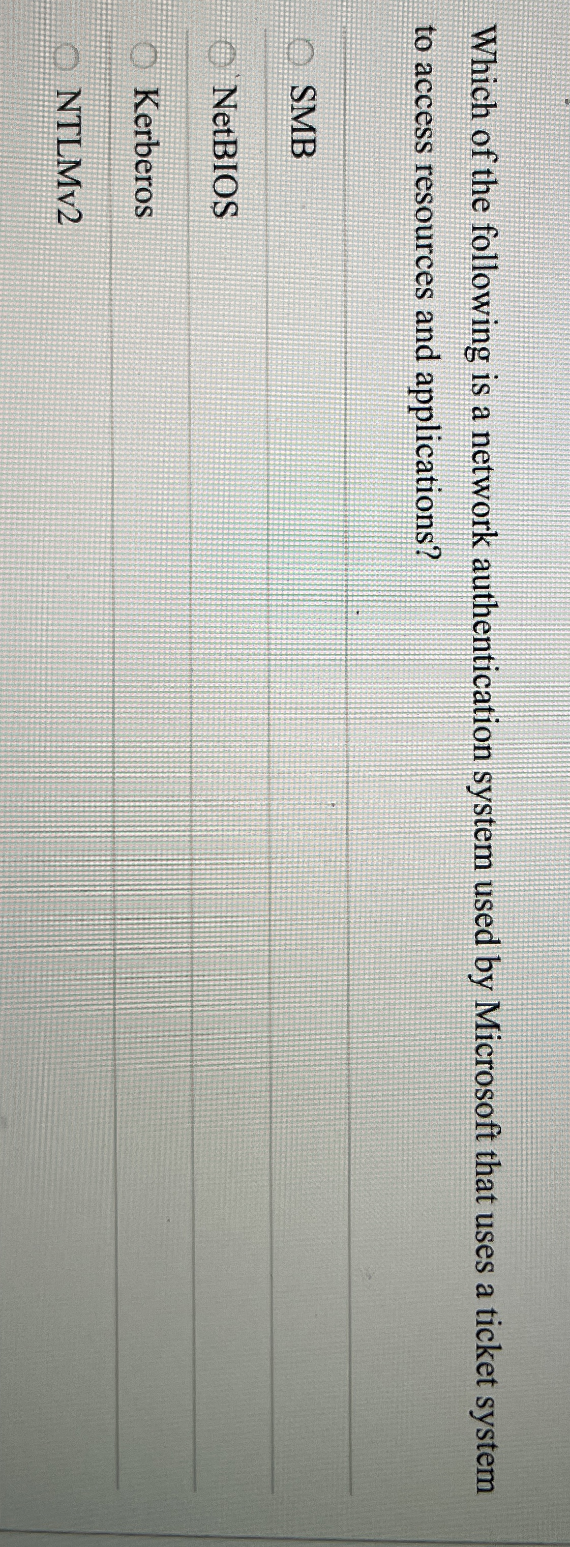 Which of the following is a network