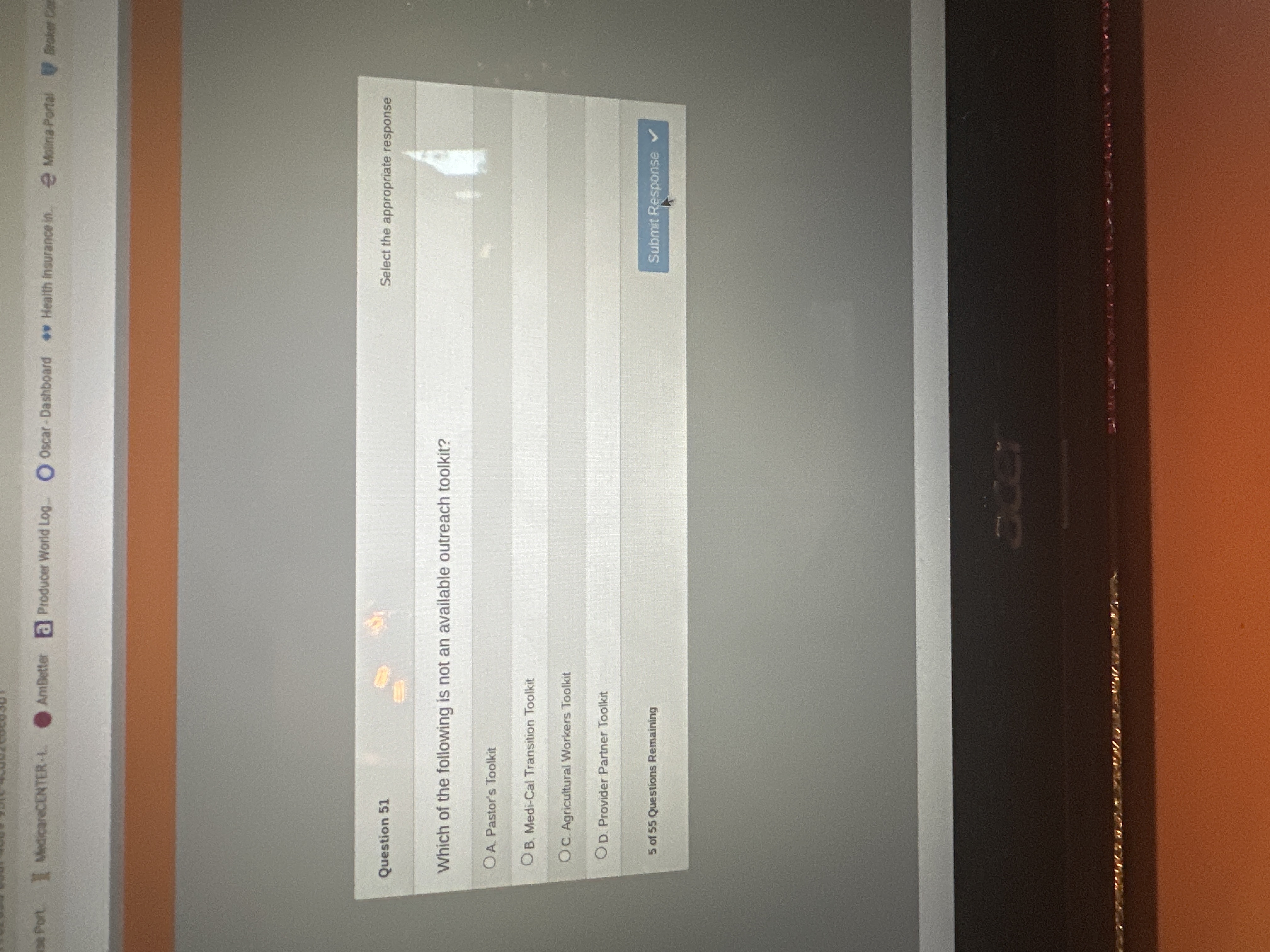 Question 5 1 Which of the following is not an