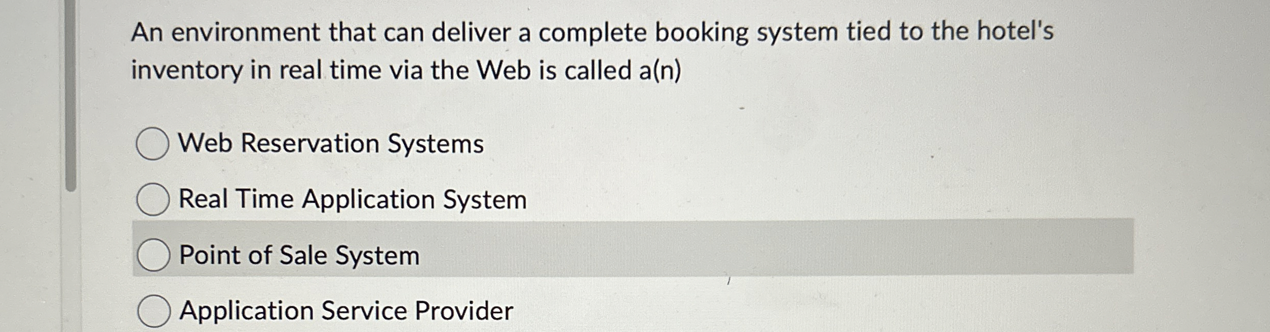 An environment that can deliver a complete