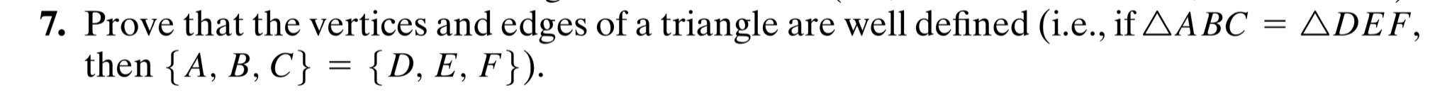 Solve Using formal def Prove that the vertices