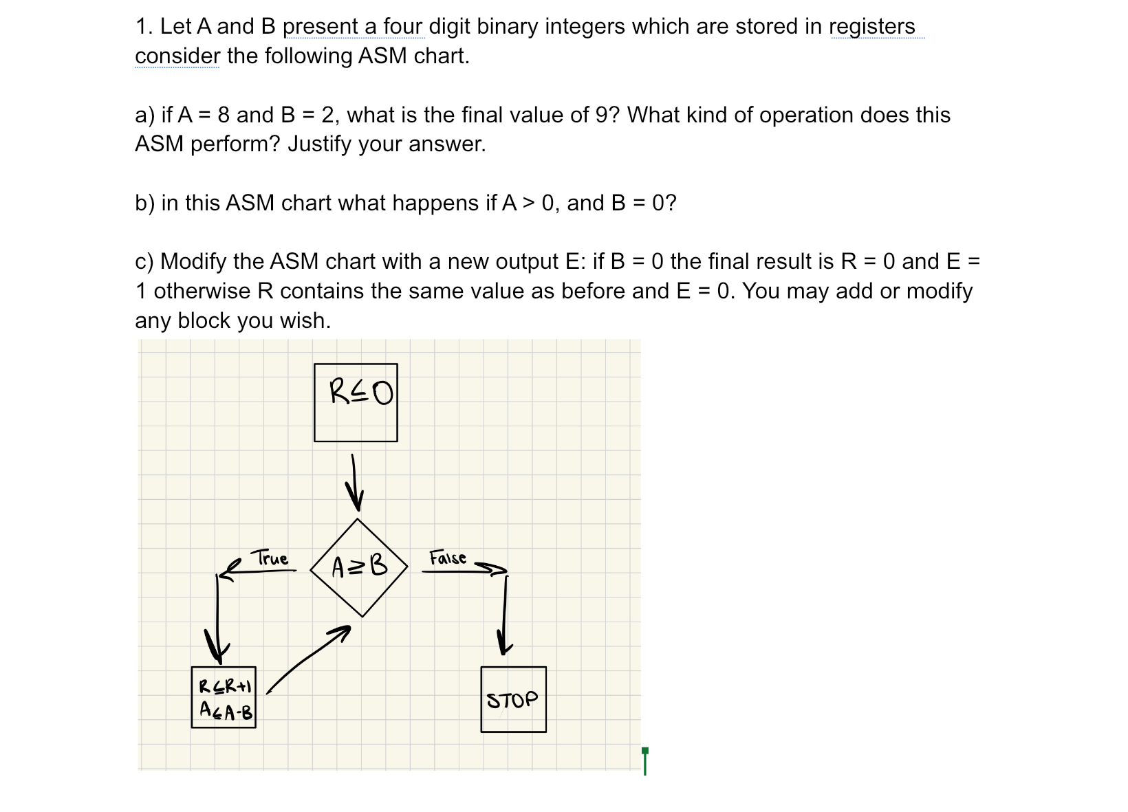 1 . Let \ ( A \ ) and \ ( B \ ) present a four