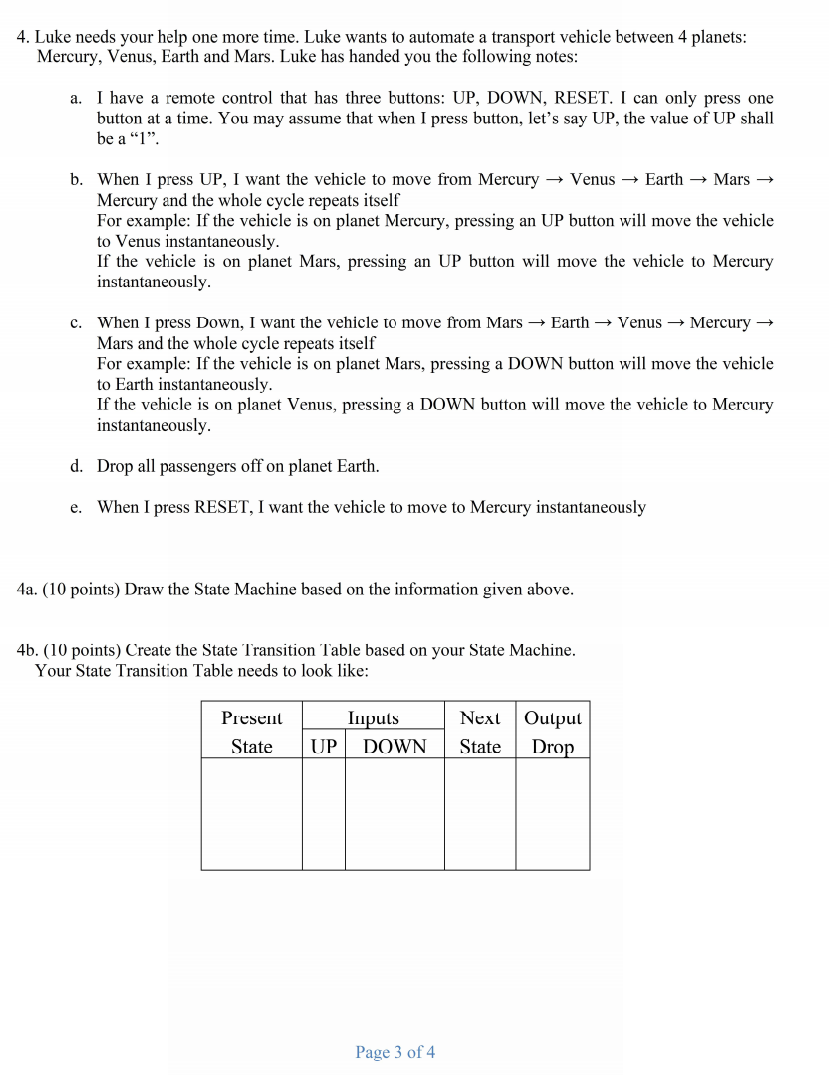4 . Luke needs your help one more time. Luke