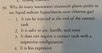 Why do many wastewater treatment plants prefer to