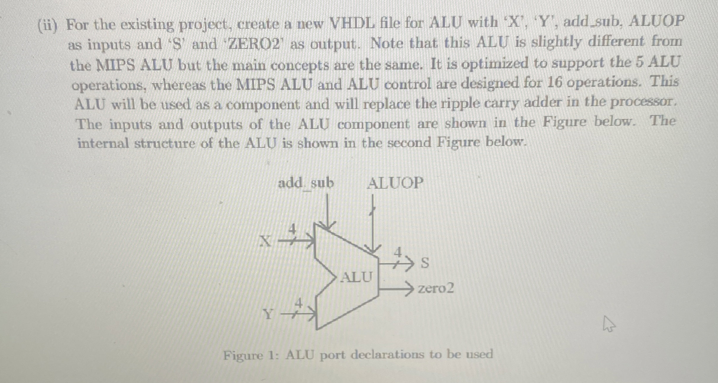 ( ii ) For the existing project, create a new