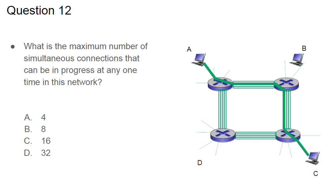 Question 1 2 - What is the maximum number of