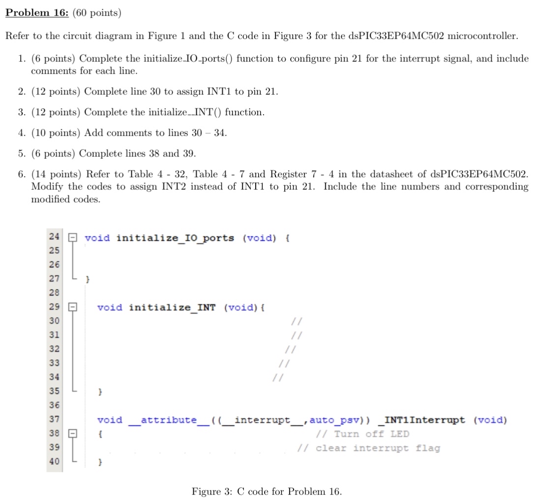 Problem 1 6 : ( 6 0 points ) Refer to the circuit