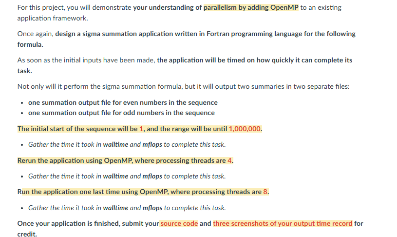 For this project, you will demonstrate your
