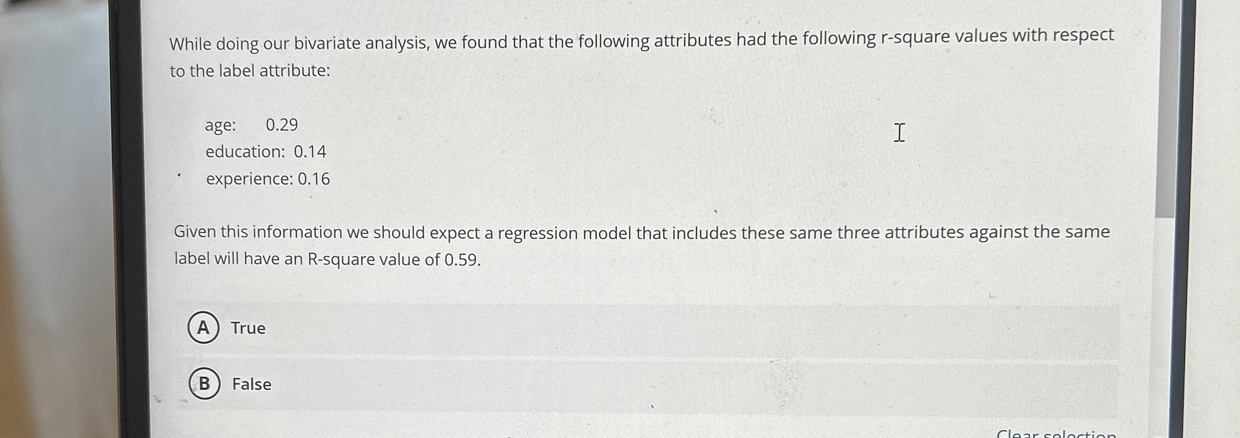 While doing our bivariate analysis, we found that