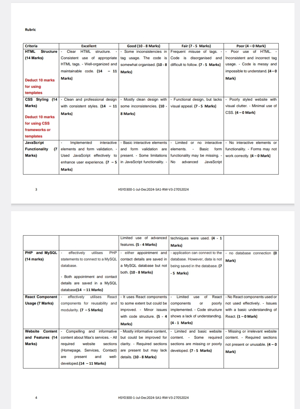 Question 1 ( 7 0 marks ) You are a web developer