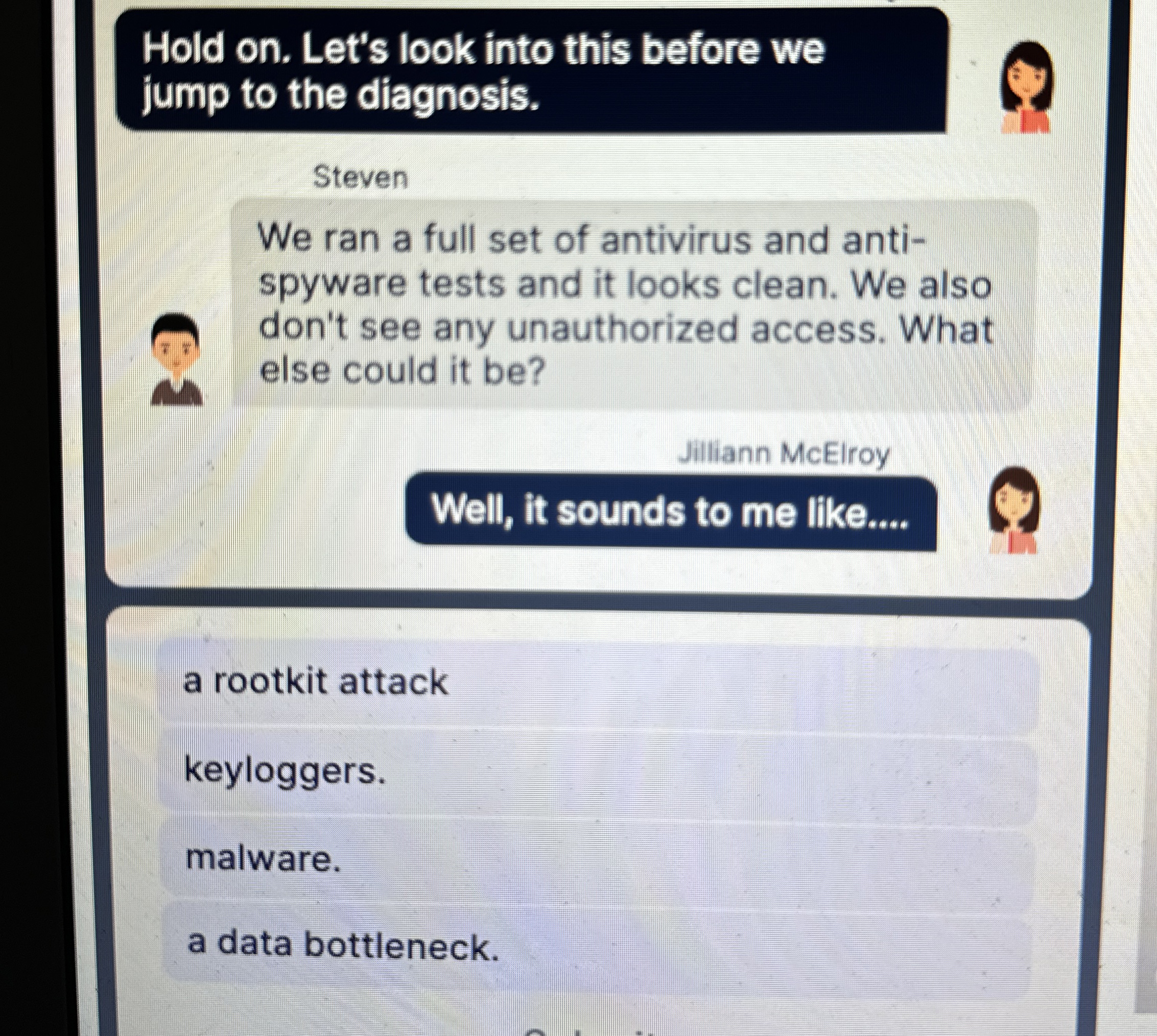 Hold on . Let's look into this before we jump to