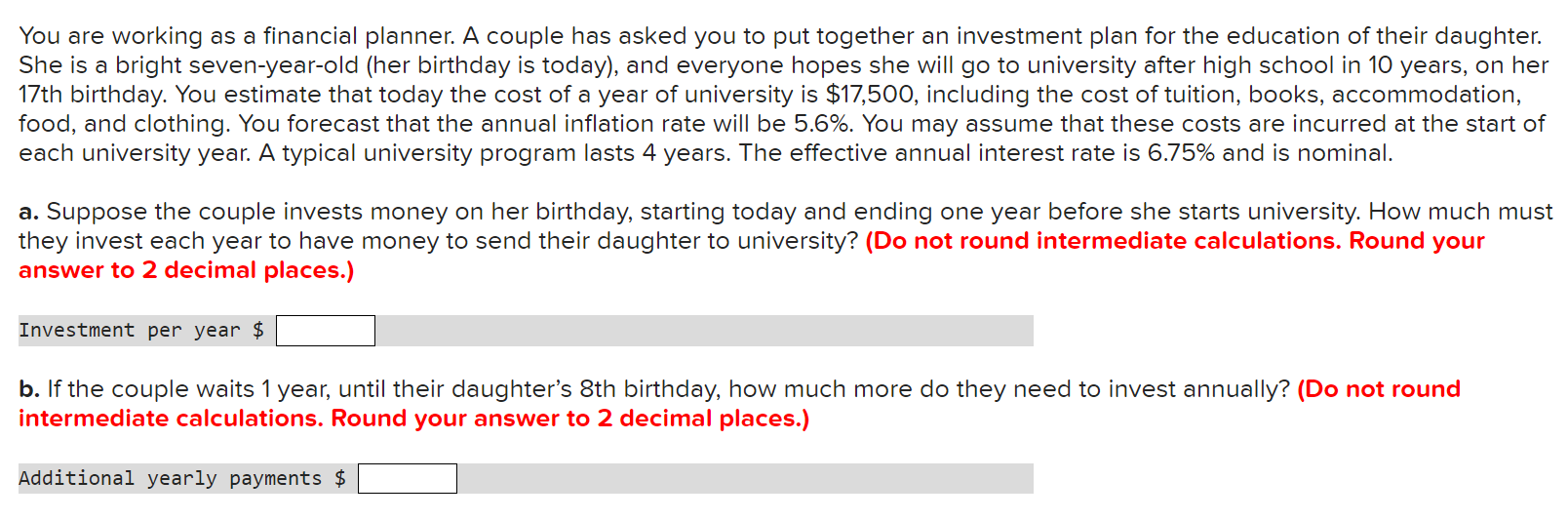 Unsure how to answer these 3 practice question