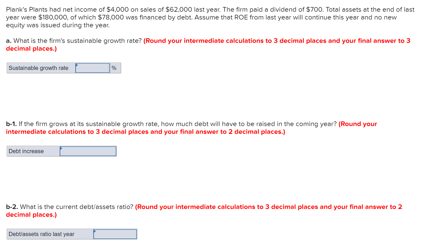 Unsure how to answer these 3 practice question