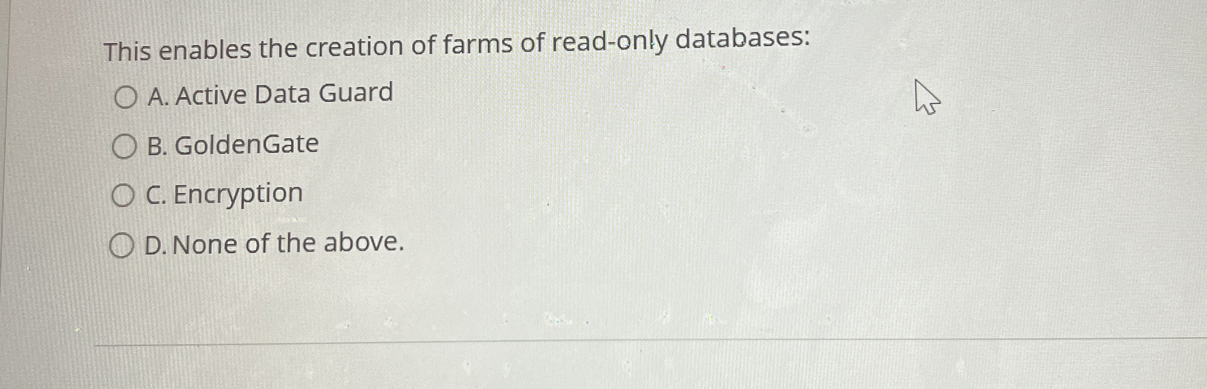This enables the creation of farms of read - only