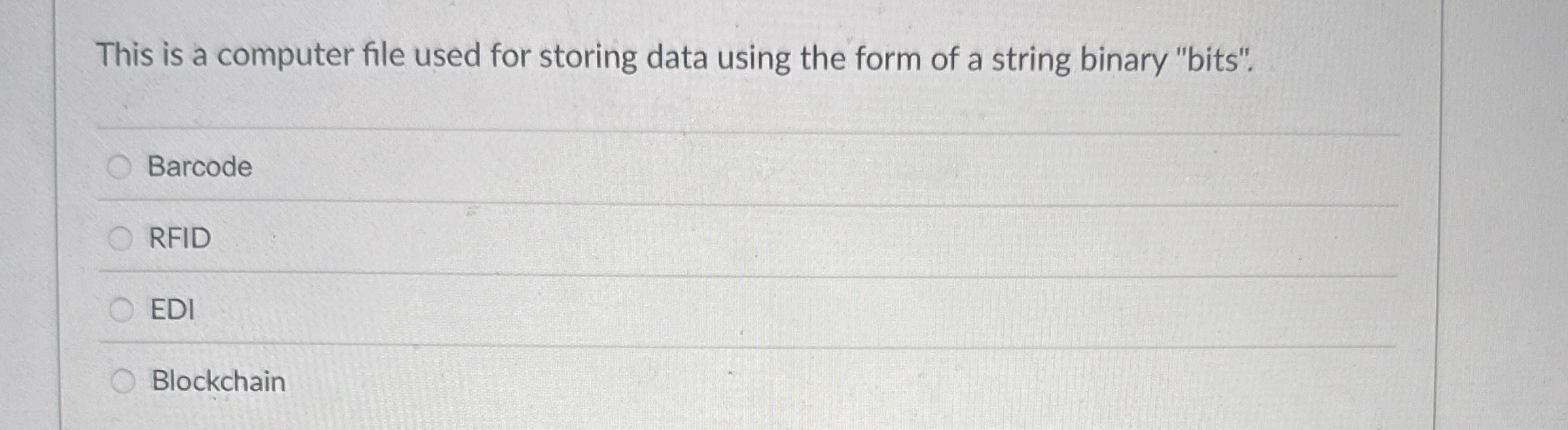 This is a computer file used for storing data