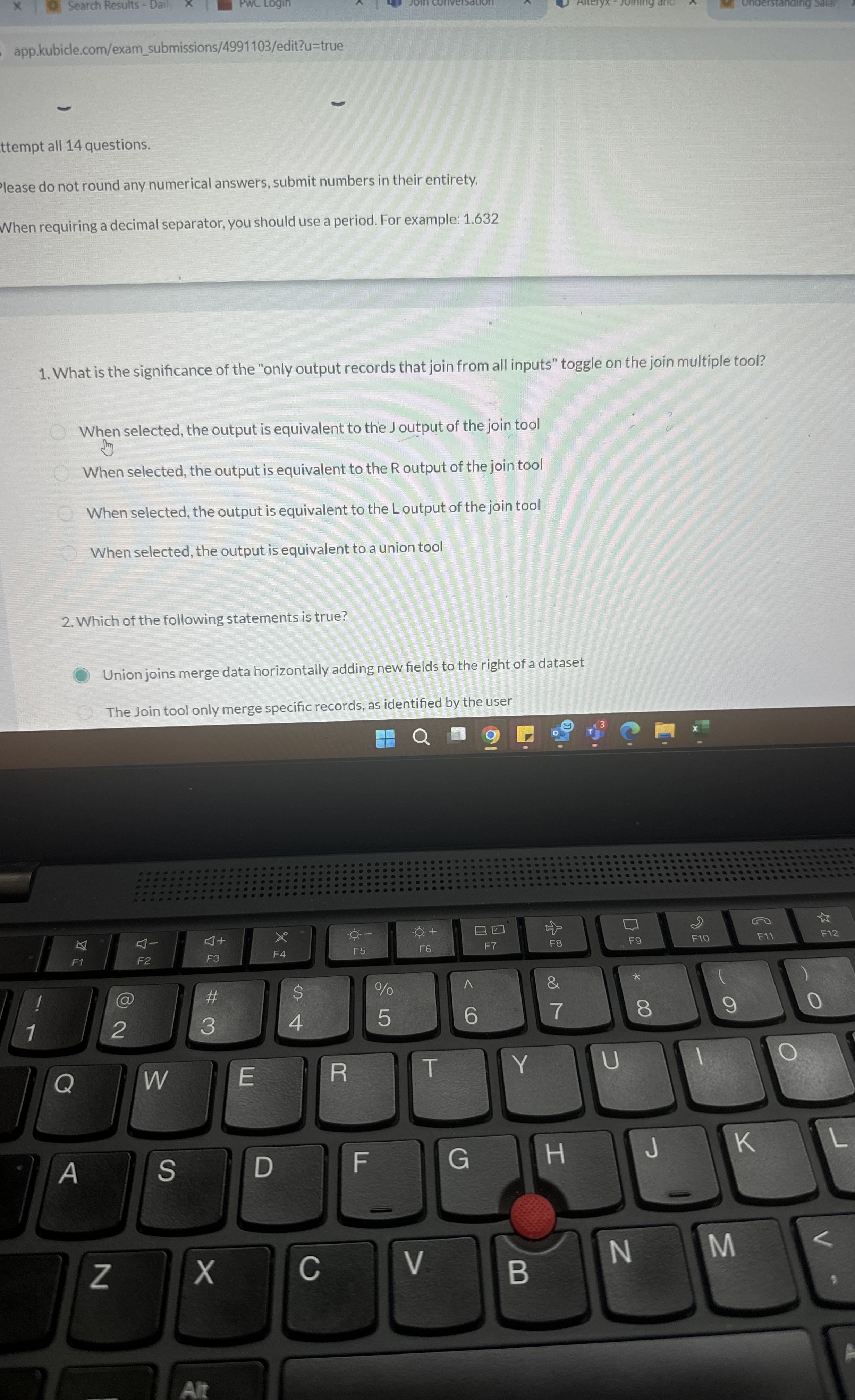 lease do not round any numerical answers, submit