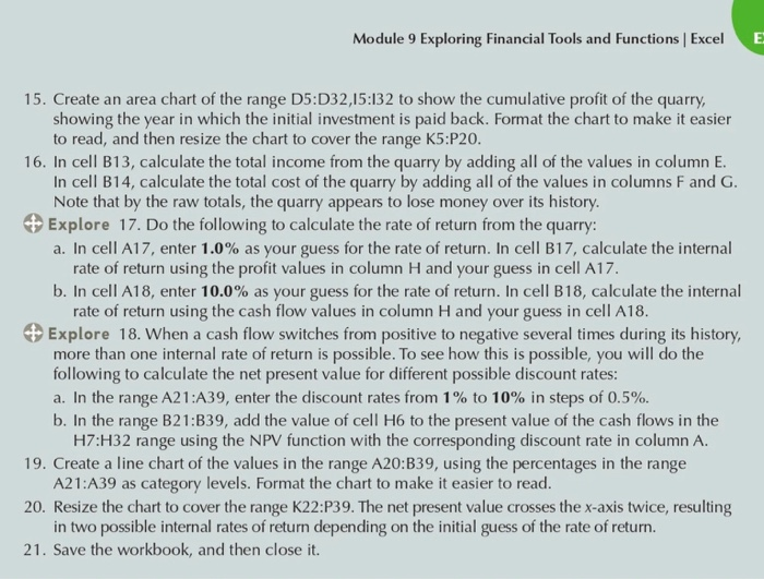 Module 9 Exploring Financial Tools and Functions
