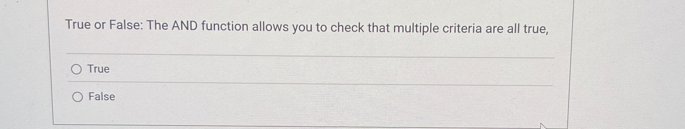 IF functions are part of what function category?
