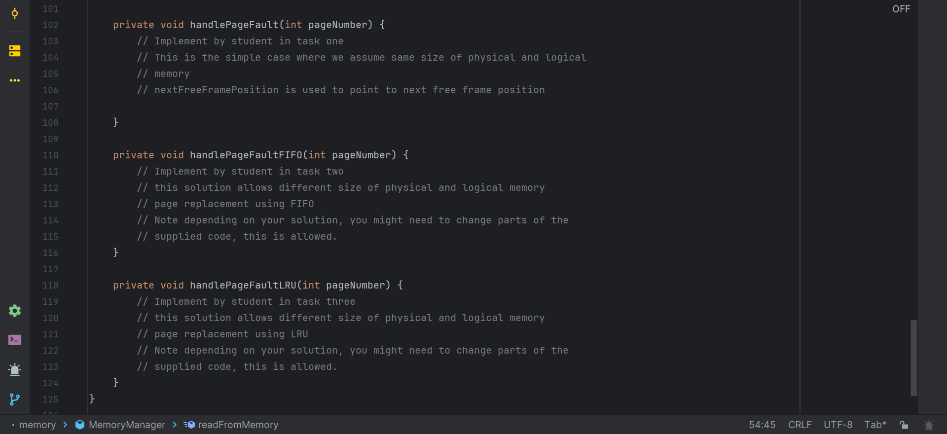 Task 1 1 . make sure that you can compile it .