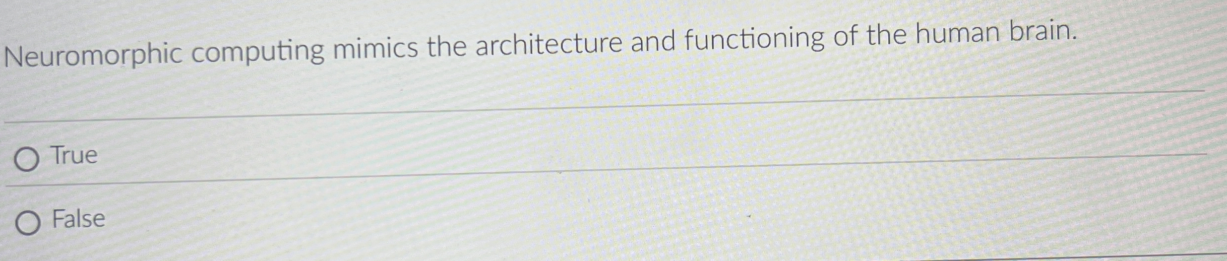 Neuromorphic computing mimics the architecture