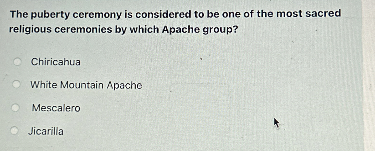 The puberty ceremony is considered to be one of