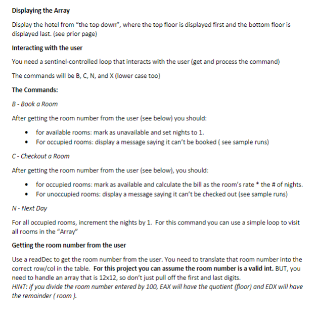 STRUCT The STRUCT that defines a room A single