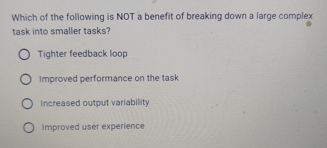 Which of the following is NOT a benefit of