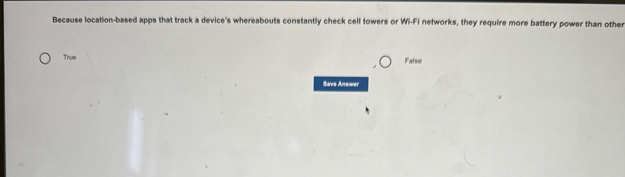 Because location - based apps that track a