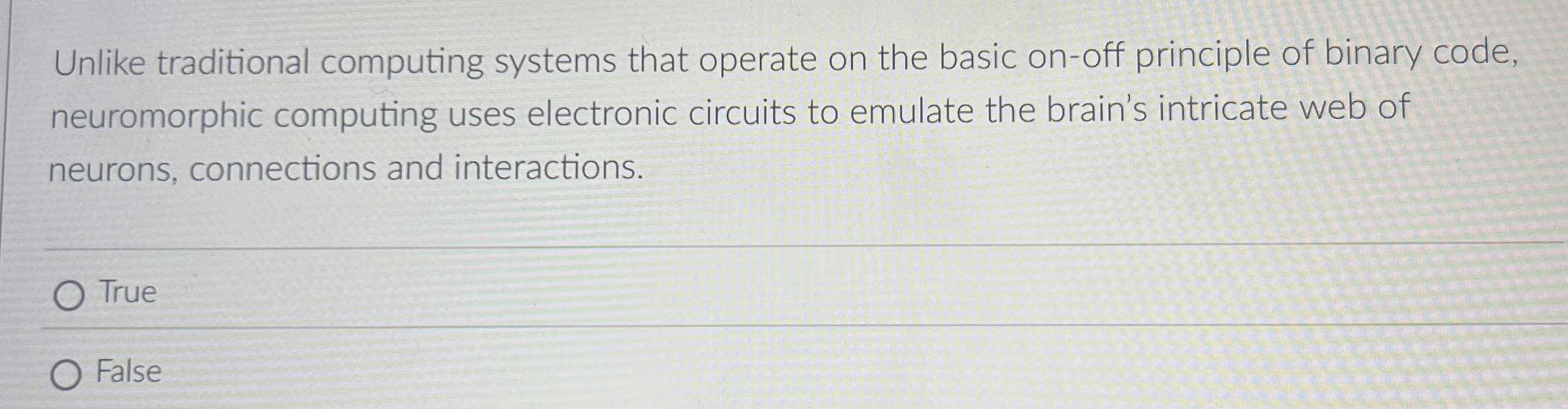 Unlike traditional computing systems that operate